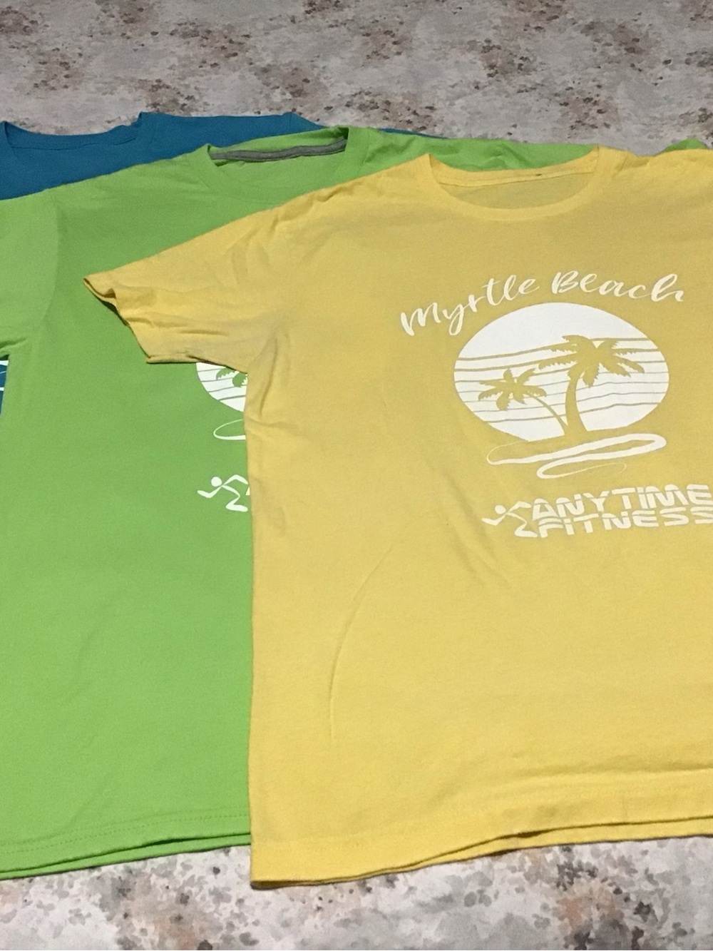 Anytime Fitness Myrtle Beach Short Sleeve Tees - Set Of 3